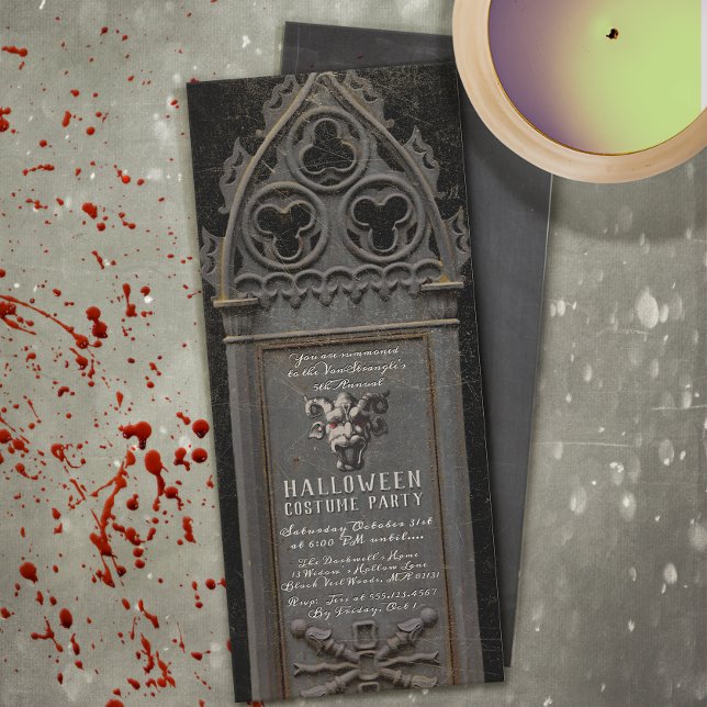 Invitación Asustado monumento Halloween Cementerio de la Fies (Subido por el creador)