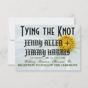 Invitación Atar el nudo