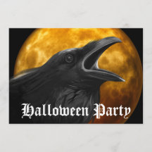 Aterrorífico Black Raven Full Moon Halloween Party