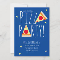 Audaz Pizza Birthday Party Restaurant Blue Red