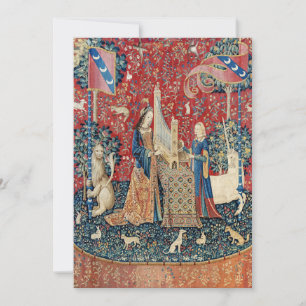 Invitación Audiencia de la Dama y el Unicornio