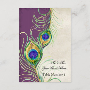 Invitación Audrey Jeanne Peacock Damasco Púrpura de Acompañan