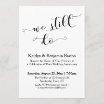 Aún hacemos caligrafía moderna, aniversario sencil