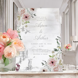 Invitación Aura Of Nature Wedding Invitation Suite