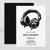 Auriculares de Música Fiesta de Baile Cumpleaños d