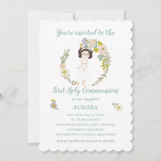Invitación AURORA Primera Comunión