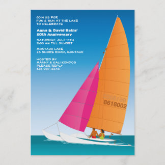 Invitación ausente de la vela