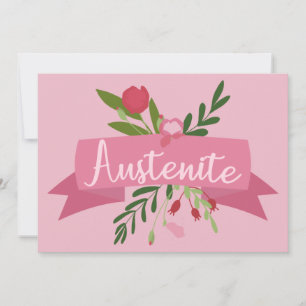 Invitación Austenita II