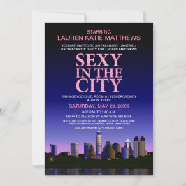 Invitación Austin Texas Bachelorette Movie Poster
