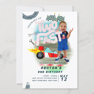 Invitación auto Crecer dos rápido