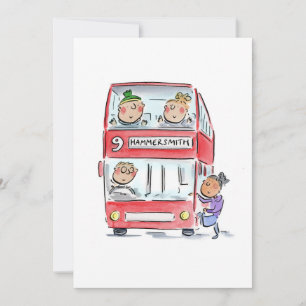 Invitación Autobús Hammersmith