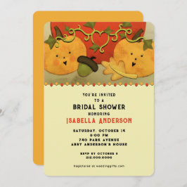 Invitación Autumn Bridal Shower
