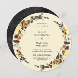 Invitación Autumn Wreath | Ronda Boda moderna