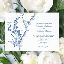 Invitación Avalon New Jersey Elegant Wedding