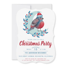 Ave acuarela en Fiesta de Navidades de la Luna