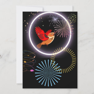 Invitación Ave del paraíso