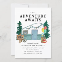 Aventura a Camper Trees Camping Cumpleaños