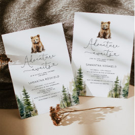 Invitación Aventura a la ducha de bebé