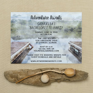 Invitación Aventura a la espera de la fiesta de la Bacheloret