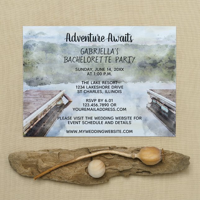Invitación Aventura a la espera de la fiesta de la Bacheloret (Subido por el creador)