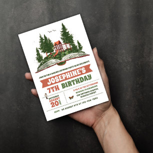 Invitación Aventura al aire libre