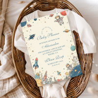 Aventura al espacio ultraterrestre Baby Shower