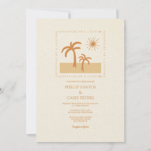 Invitación Aventura de una boda de por vida