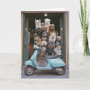 Invitación Aventura de Vespa Puppy