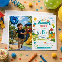 Aventura en el Parque de Juegos Cumpleaños 6