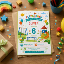 Aventura en el Parque de Juegos Cumpleaños 6