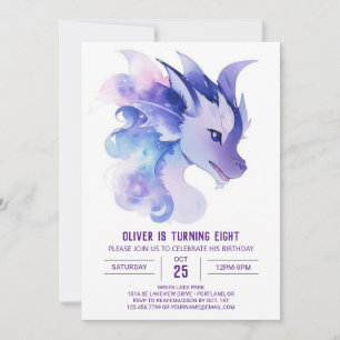 Invitación Aventura mítica develada: Cumpleaños del Dragón