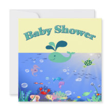 Aventura submarina Baby Shower Boy O Chica