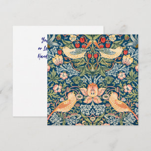 Invitación Aves Lindas, Arte Antiguo de Ladrón de Fresas