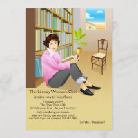 Invitación ávida del círculo de lectores del