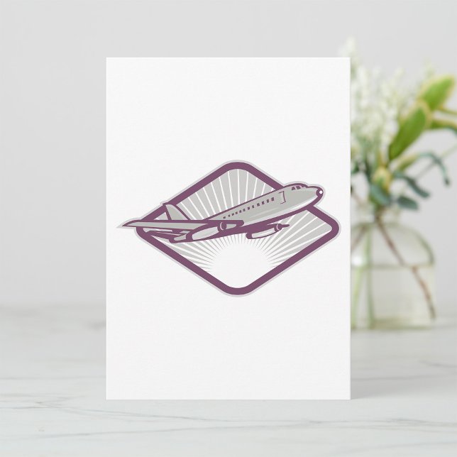 Invitación Avión Jet (Subido por el creador)