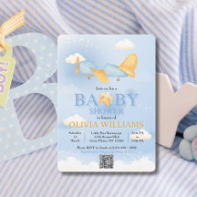 Avión, nubes y estrellas, azul, niño bebé, lindo