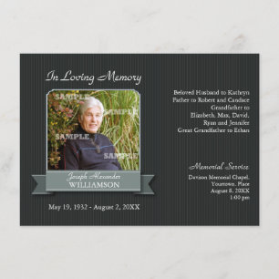 Invitación Aviso conmemorativo de la pancarta negra en la pin