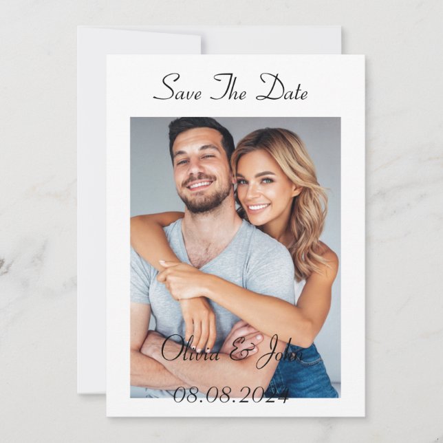 Invitación aviso de fecha (Anverso)