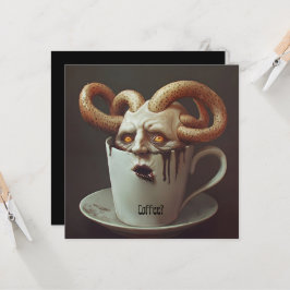 Invitación Aviso de nivel de cafeína blues de lunes a la maña