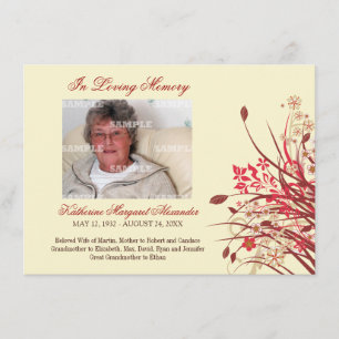 Invitación Aviso del monumento de los Wildflowers