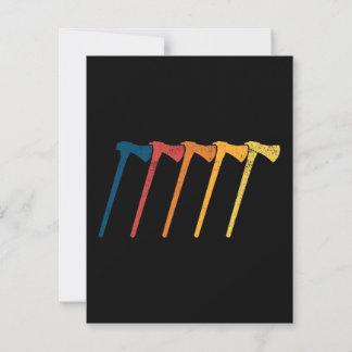 Invitación Ax tirando hacha