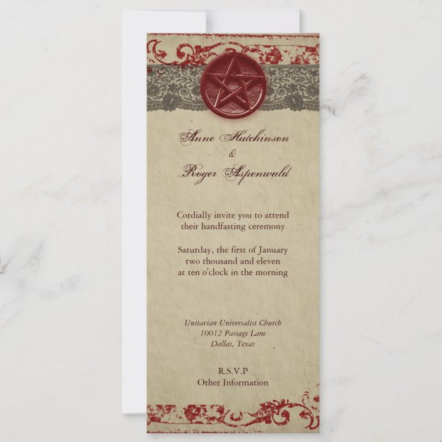 Invitación Ayuno (Anverso)