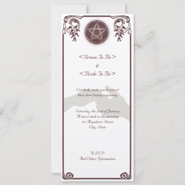 Invitación Ayuno (Anverso)