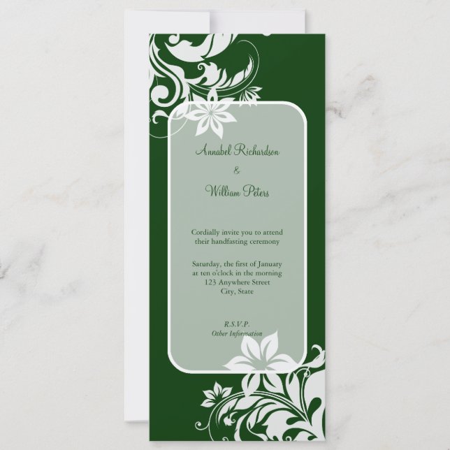 Invitación Ayuno (Anverso)