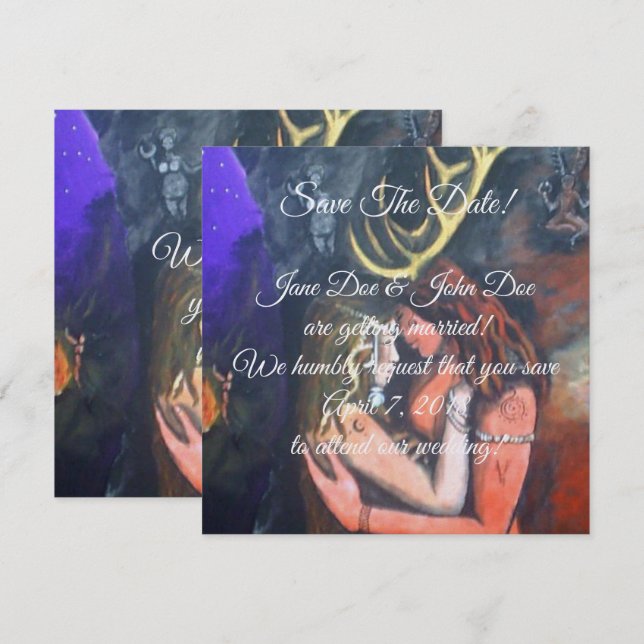Invitación Ayuno Beltanés (Anverso / Reverso)