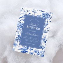 Azul Chinoiserie Asia Vintage Bridal Shower