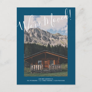 invitación azul divertido Cargar tu foto