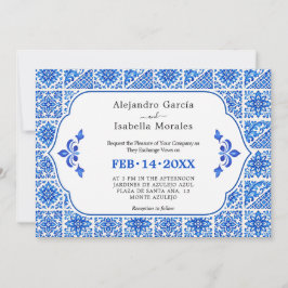 Invitación 🍋💙 Azul & Limone Romance edición de foto