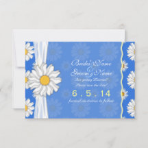 Azul Real y Blanca Floral de Margarita Salva la Fe