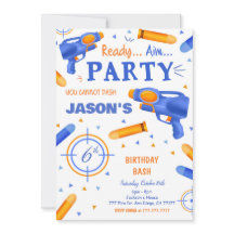 Azul y Naranja Dart Gun